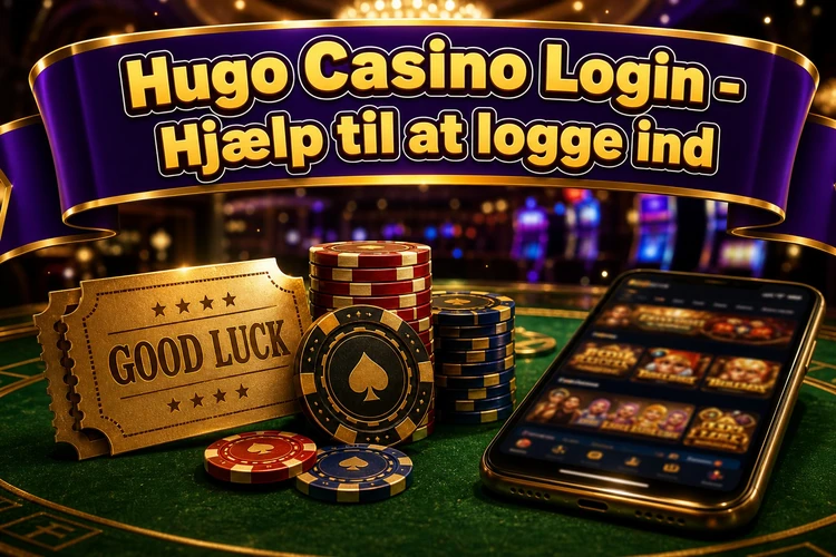 Hugo Casino Login - Hjælp til at logge ind