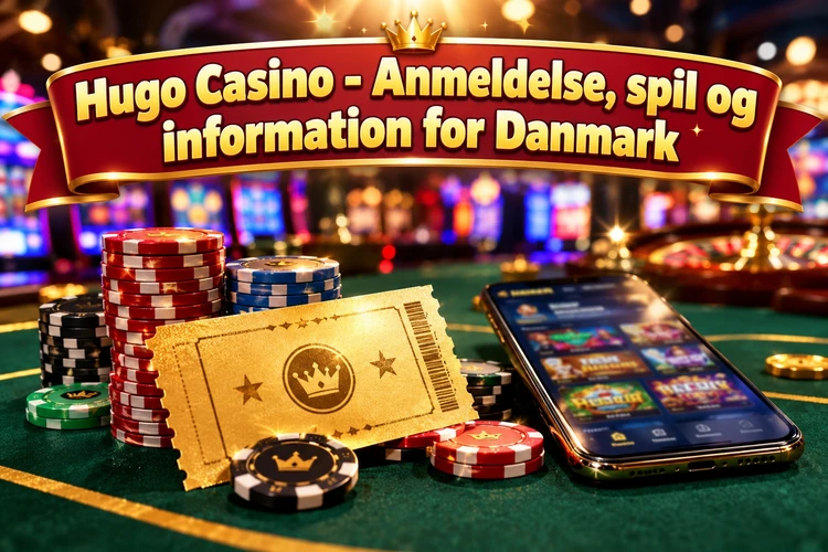 Hugo Casino - Anmeldelse, spil og information for Danmark