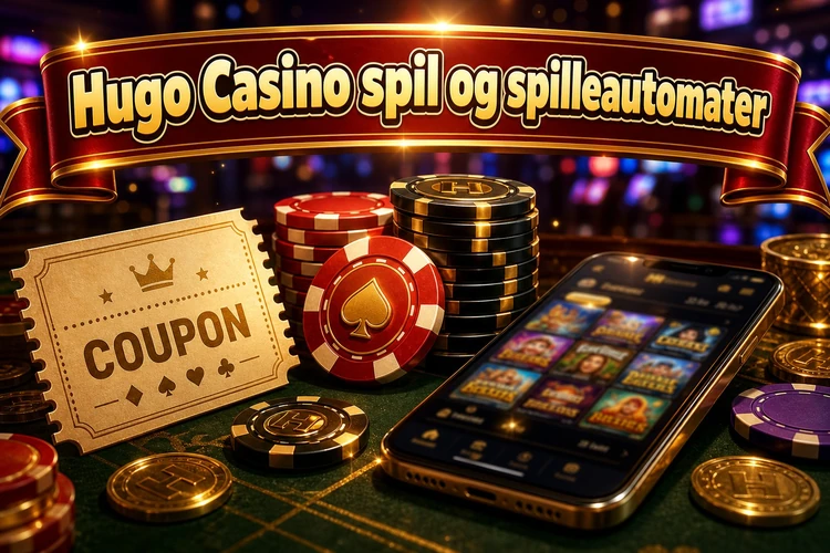 Hugo Casino spil og spilleautomater