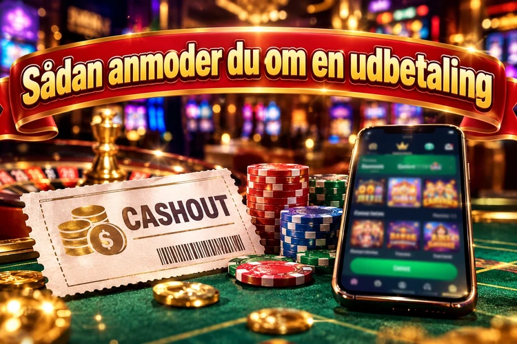 Sådan anmoder du om en udbetaling